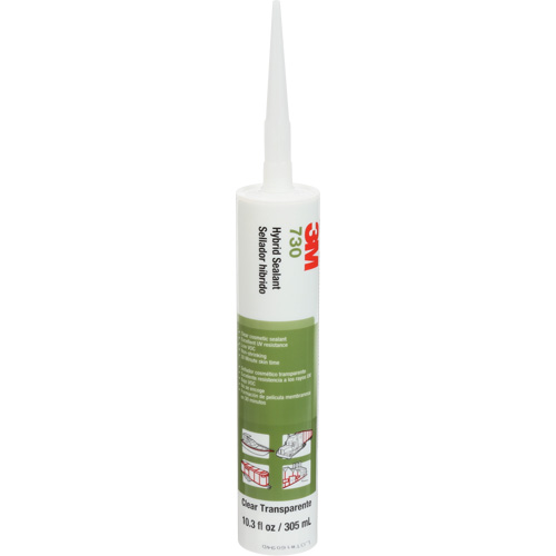 Mastic hybride 730, 305 ml, Cartouche, Transparent Meunier Outillage Industriel