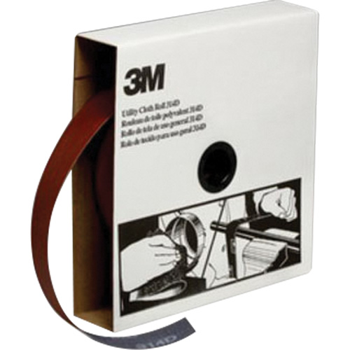 Utility Roll, Aluminum Oxide, 1-1/2" W x 150' L, P400 Grit Meunier Outillage Industriel