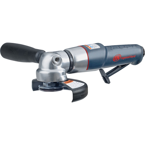 Meuleuse angulaire de s&eacute;rie Max, Roue 5"/4-1/2", Entr&eacute;e 1/4" NPT, 12 000 Tr/min Meunier Outillage Industriel