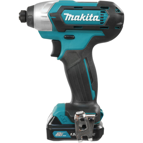 Trousse de tournevis &agrave; chocs CXT, 1/4", 970 lb-po Couple max., 12 V, Lithium-ion Meunier Outillage Industriel