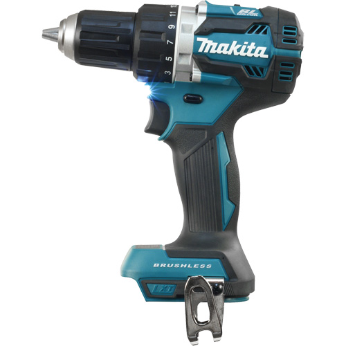 Drill Driver with Brushless Motor (Tool Only), Lithium-Ion, 18 V, 1/2" Chuck, 530 in-lbs Torque Meunier Outillage Industriel