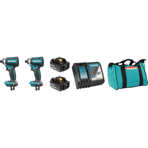 LXT&reg; 2-Tool Brushless Motor Combo Kit, Lithium-Ion, 18 V Meunier Outillage Industriel