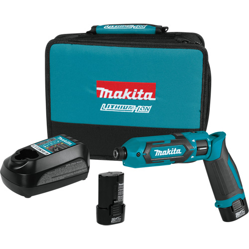 Trousse de tournevis &agrave; chocs, 1/4", 220 lb-po Couple max., 7,2 V, Lithium-ion Meunier Outillage Industriel