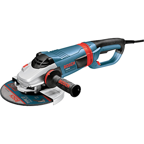 High Performance Large Angle Grinder, 9", 120 V, 15 A, 6500 RPM Meunier Outillage Industriel
