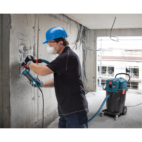 Dust Extractor, Abatement, 14.5 US Gal. (54.9 Litres) Capacity, Hepa Filtration Meunier Outillage Industriel