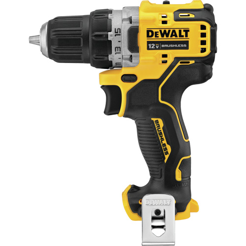 Xtreme Brushless Drill Driver (Tool Only), Lithium-Ion, 12 V, 3/8" Chuck, 250 UWO Torque Meunier Outillage Industriel