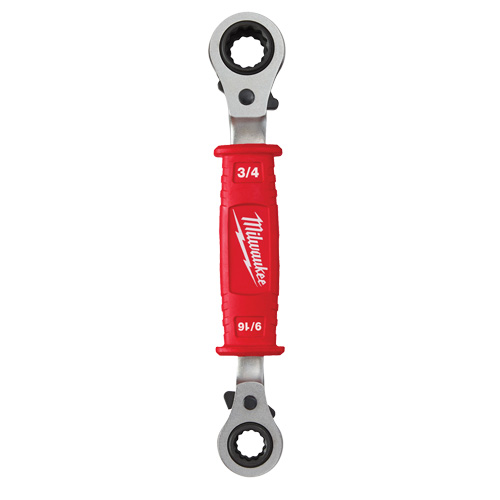 Cl&eacute; polygonale isol&eacute;e &agrave; cliquet 4 en 1 pour le monteur de ligne Meunier Outillage Industriel