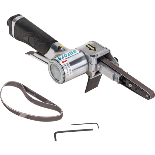 Ponceuse &agrave; bande, 13" - 3/8", 16 pi³/min, 1/4" NPTF Meunier Outillage Industriel