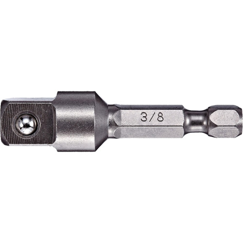 Adaptateur et rallonge, 1/4" Prise, Dimension m&acirc;le 3/8", Sph&eacute;rique, 2" lo Meunier Outillage Industriel