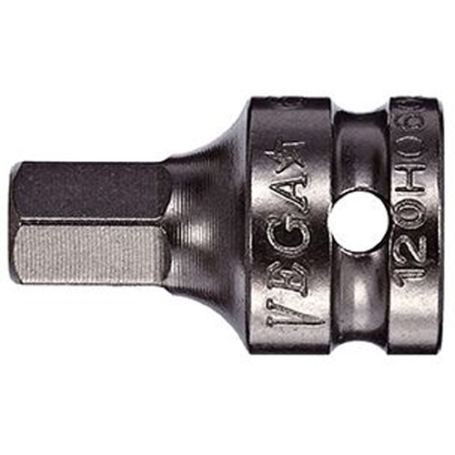 Embout &agrave; ins&eacute;rer, Hexagonale, 3 mm x 3/4" lo, Prise 1/4" Meunier Outillage Industriel