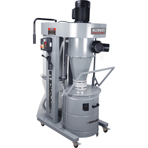 Cyclone Dust Collector, 26" x 47" x 70" Meunier Outillage Industriel
