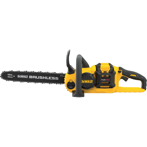 Trousse de tronçonneuse &agrave; moteur sans balai FlexVolt, 16", &agrave; pile, 60 V Meunier Outillage Industriel