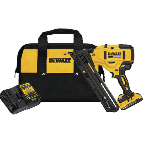 Max XR&reg; Angled Finish Nailer Kit, 20 V, Lithium-Ion Meunier Outillage Industriel