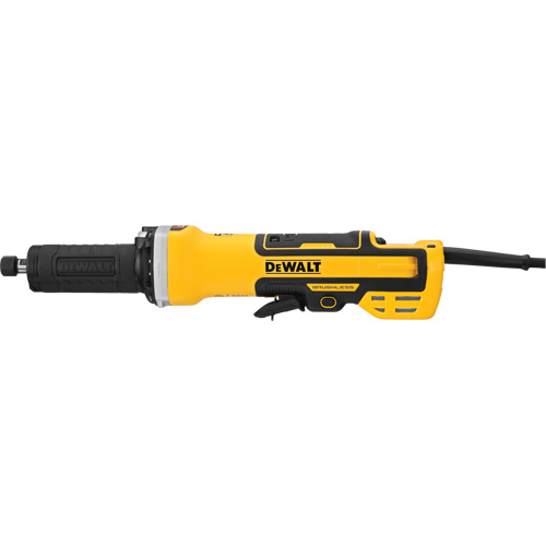Meule &agrave; rectifier les matrices avec moteur sans balai, vitesse variable, et g&acirc;chette verrouillable, 1/4", 6500 - 2500 Tr/min Meunier Outillage Industriel