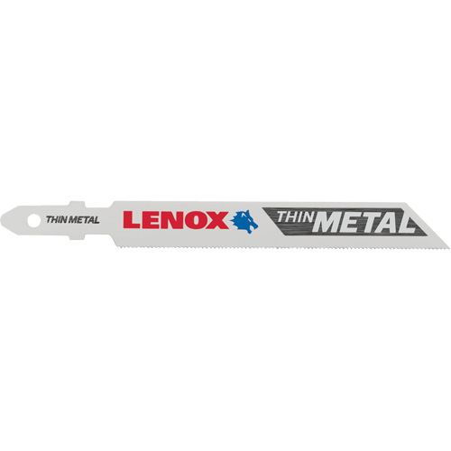 Metal Cutting Jigsaw Blade, Bi-Metal, T-Shank, 3-5/8" L, 6 TPI Meunier Outillage Industriel