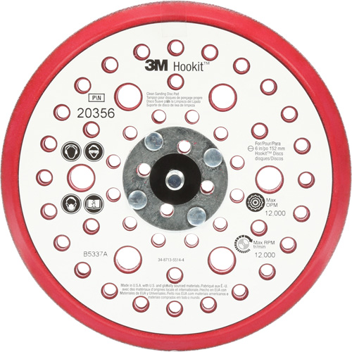 Hookit Clean Sanding Low Profile Disc Pad Meunier Outillage Industriel