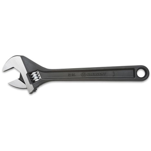 Cl&eacute; &agrave; molette, 4" lo, la max. 1/2", Oxyde noir Meunier Outillage Industriel
