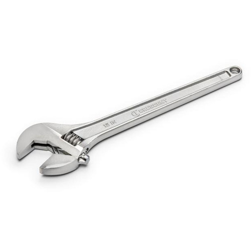 Cl&eacute; &agrave; molette, 15" lo, la max. 1-11/16", Chrome Meunier Outillage Industriel