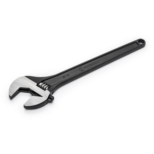 Cl&eacute; &agrave; molette, 15" lo, la max. 1-2/3", Noir Meunier Outillage Industriel