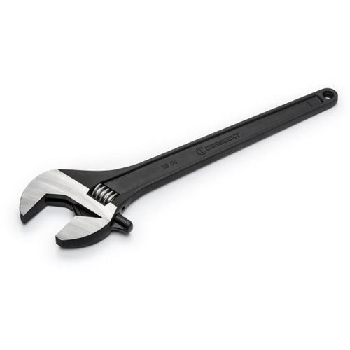 Adjustable Wrench, 18" L, 2" Max Width, Black Meunier Outillage Industriel