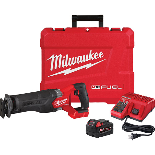 Trousse de scie alternative M18 Fuel Sawzall, 18 V, Lithium-ion Bloc-pile, 3000 coups/min Meunier Outillage Industriel
