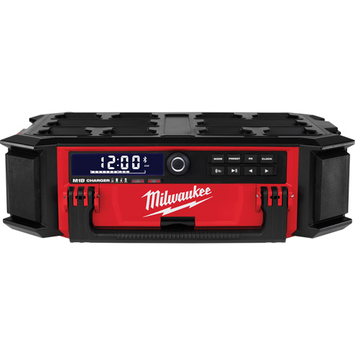 M18 Packout Radio & Charger (Tool Only), Lithium-Ion, 18 V Meunier Outillage Industriel