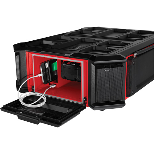 M18 Packout Radio & Charger (Tool Only), Lithium-Ion, 18 V Meunier Outillage Industriel