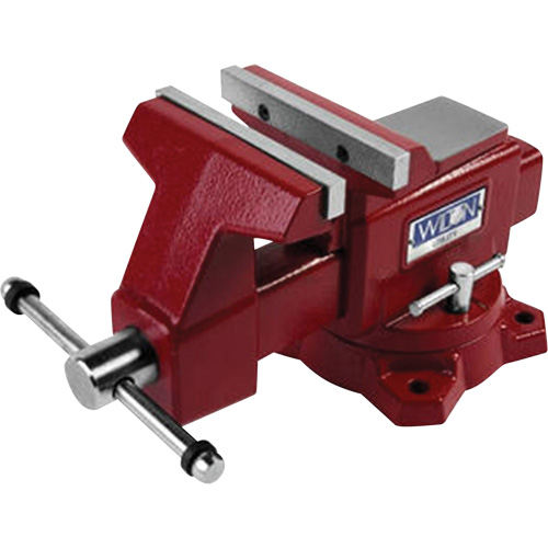 &eacute;tau d'&eacute;tabli utilitaire, Largeur des m&acirc;choires 5-1/2", Profondeur de la gorge 3-1/4" Meunier Outillage Industriel