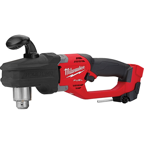 Perceuse &agrave; angle droit M18 Fuel Hole Hawg (outil seulement), 18 V, Mandrin 1/2", Lithium-ion Meunier Outillage Industriel