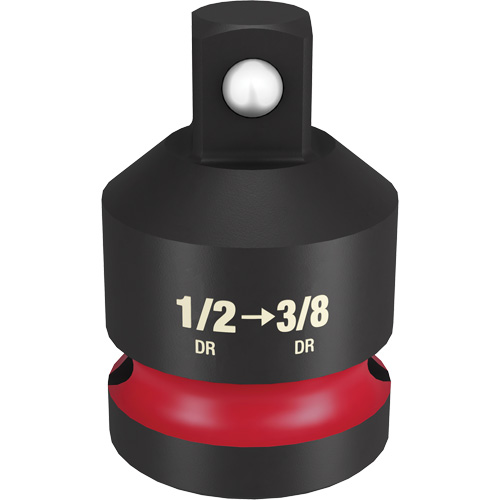 Shockwave Impact Duty Drive Adapter, Impact, 1/2" Drive, 3/8" Socket, 1.5" L Meunier Outillage Industriel