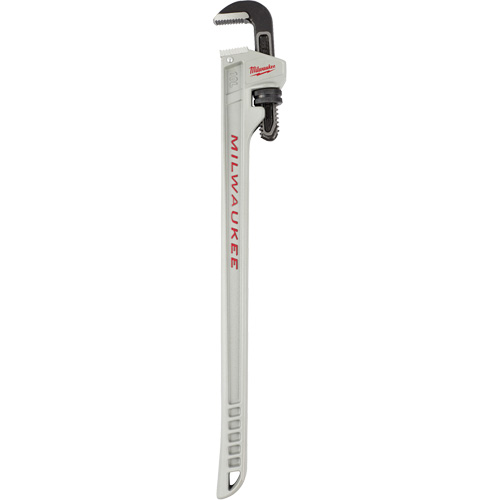 Cl&eacute; &agrave; tuyau avec manche Powerlength, Cap des m&acirc;choires 1-1/2", Longueur 10" Meunier Outillage Industriel