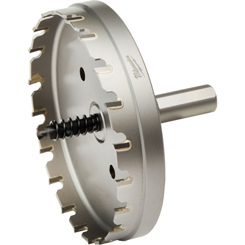 One-Piece Carbide Hole Cutters, 4", 3/16" Depth of Cut Meunier Outillage Industriel