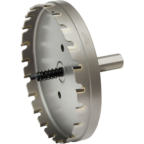 One-Piece Carbide Hole Cutters, 4-1/2", 3/16" Depth of Cut Meunier Outillage Industriel