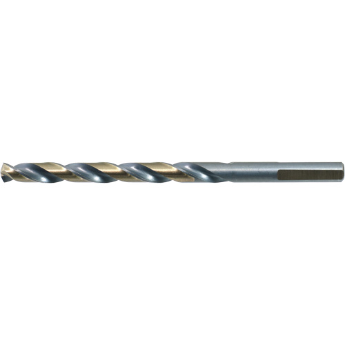 DRILLCO 3-Flat Shank Jobber Drill Bit, High Speed Steel, 1/16", 1-7/8" L, 7/8" Flute, 140° Point Angle Meunier Outillage Industriel
