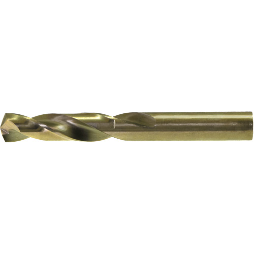DRILLCO Screw Machine Length Drill Bit, #1, Cobalt, 1-5/16" Flute, 135° Point Meunier Outillage Industriel