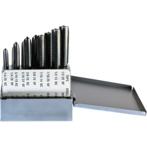 Jeu de tarauds DRILLCO, 10 morcea Meunier Outillage Industriel