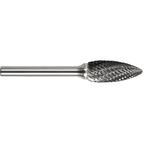 Fraise en forme de flamme &agrave; simple coupe DRILLCO, SH-1 Meunier Outillage Industriel