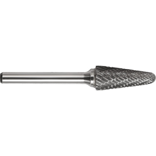 DRILLCO Double Cut Ballnose Cone Burr, SL-42L2 Meunier Outillage Industriel