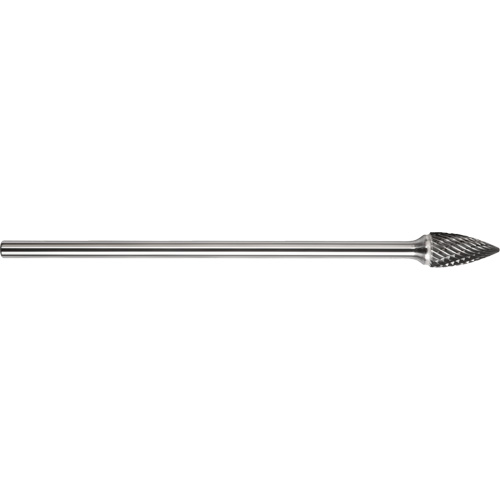 DRILLCO Double Cut Flame Shaped Burr, SG-1L6 Meunier Outillage Industriel