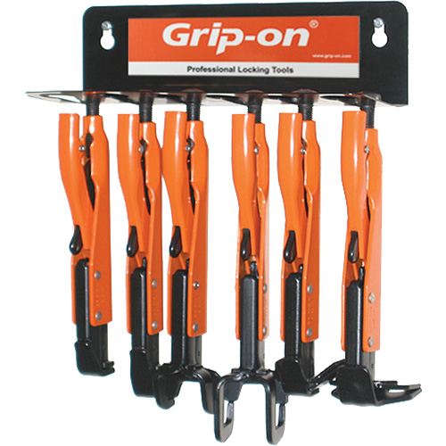 Axial Grip Locking Pliers Set, 6 Pieces Meunier Outillage Industriel