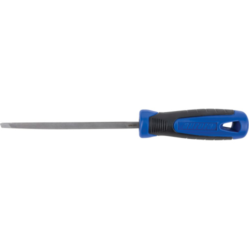 Lime pointue mince avec manche, Triangle, 6", Simple Meunier Outillage Industriel