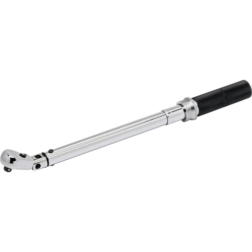 Cl&eacute; dynamom&eacute;trique &agrave; microm&egrave;tre, &agrave; cliquer, Entraînement 3/8" carr&eacute;, 10,17 - 105,1 N,m/5 - 75 lb-pi Meunier Outillage Industriel