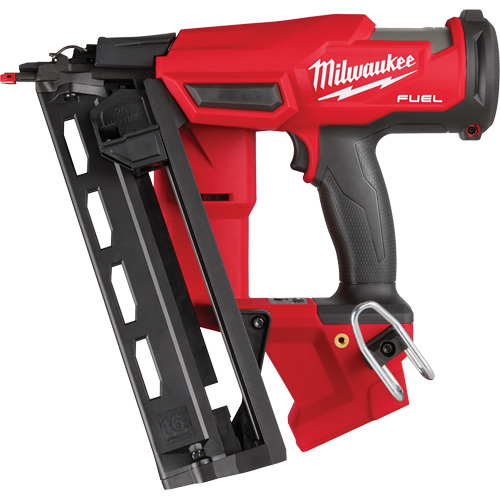 Cloueuse M18 Fuel pour clous de finition de calibre 16 en bande oblique (outil seulement), 18 V, Lithium-ion Meunier Outillage Industriel