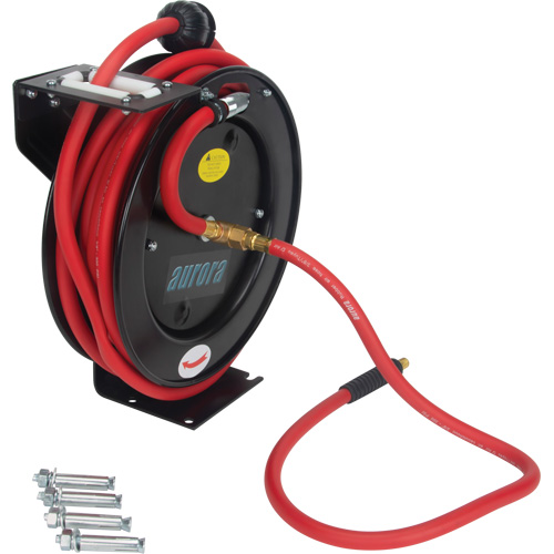 D&eacute;vidoir de tuyau, Air/Eau, 3/8" x 35', Tuyau simple, 300 psi Meunier Outillage Industriel