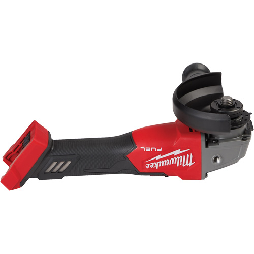 Meuleuse &agrave; frein &agrave; vitesse variable avec interrupteur &agrave; glissi&egrave;re verrouillable M18 Fuel, 18 V, Mandrin 5"/4-1/2", Lithium-ion Meunier Outillage Industriel