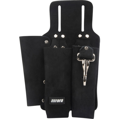 Porte-outils pour monteur de ligne, Porte-outil multiple, Cuir, 3 Poches Meunier Outillage Industriel