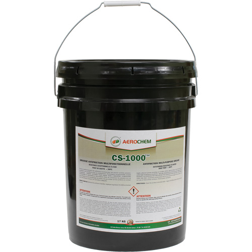 Graisse collante et polyvalente Aerochem CS-1000, 17 kg, Seau Meunier Outillage Industriel