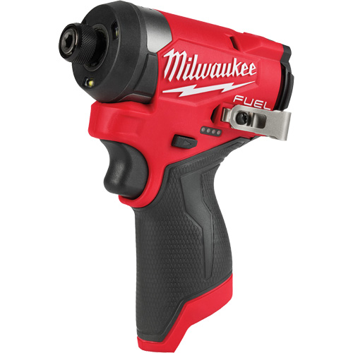 M12 Fuel Hex Impact Driver, 1/4", 1500 in-lbs Max. Torque, 12 V, Lithium-Ion Meunier Outillage Industriel