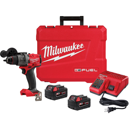 M18 Fuel Hammer Drill/Driver Kit, 1/2" Chuck, 18 V Meunier Outillage Industriel
