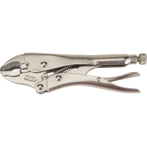 Locking Pliers with Wire Cutter, 7" Length, Curved Jaw Meunier Outillage Industriel